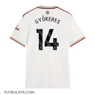 Camiseta Arsenal Viktor Gyokeres #14 Tercera Equipación 2025-26 manga corta Camiseta Arsenal Viktor Gyokeres #14 Tercera Equipación 2025-26 manga corta